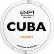 CUBA Whiteline Peach 16mg nicotine pouches peach flavour UK