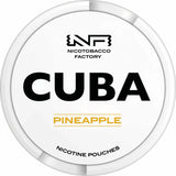 CUBA Whiteline Pineapple 16mg nicotine pouches pineapple flavour UK