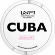 CUBA Whiteline Yogurt 16mg nicotine pouches creamy flavour UK
