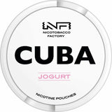 Buy CUBA WHITELINE Yogurt 16mg Nicotine Pouches