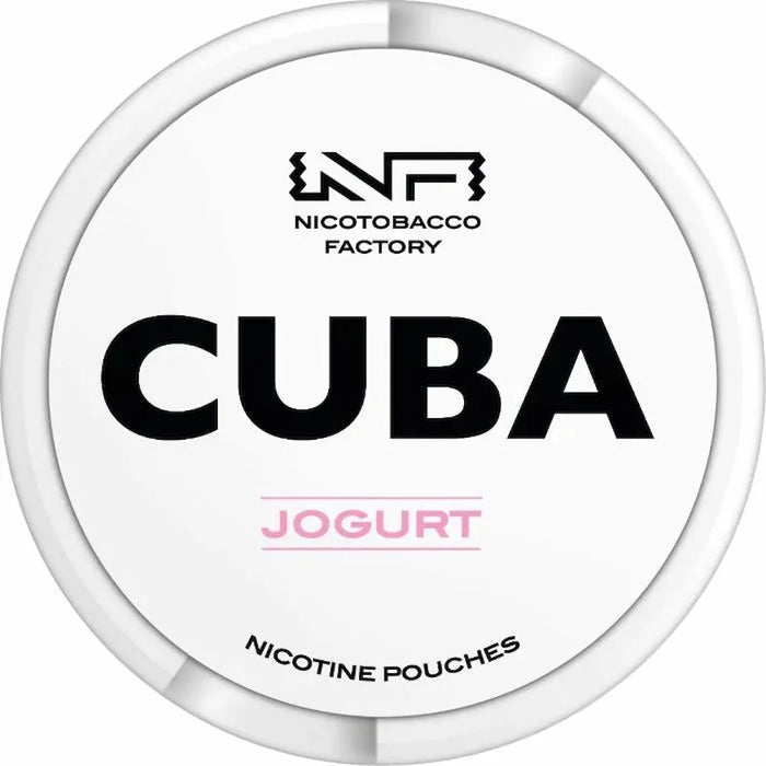 Buy CUBA WHITELINE Yogurt 16mg Nicotine Pouches
