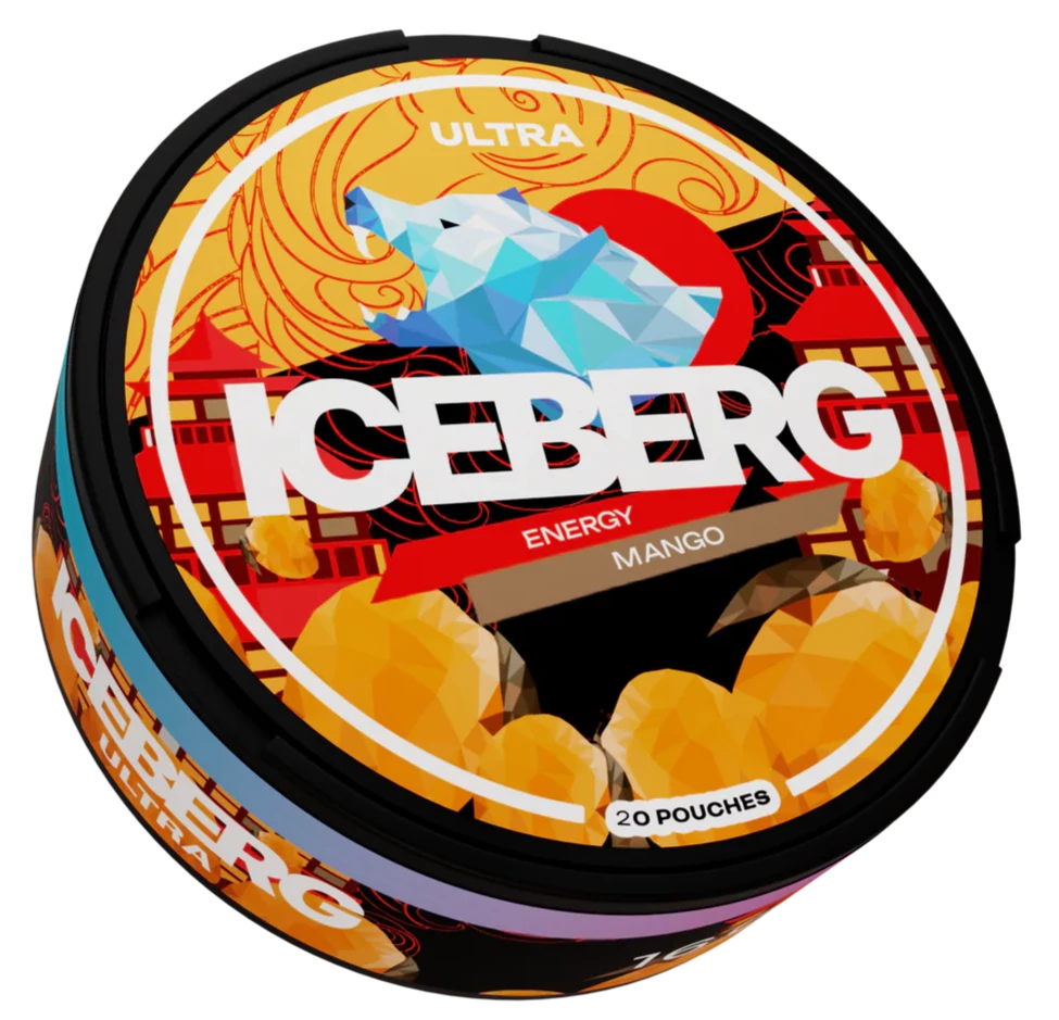 ICEBERG Energy Mango 150mg – Snus O`Clock