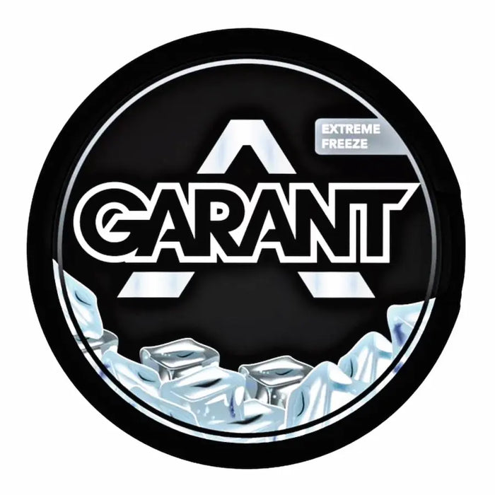 GARANT Extreme Freeze 50mg nicotine pouches ultra strong icy mint flavour UK

