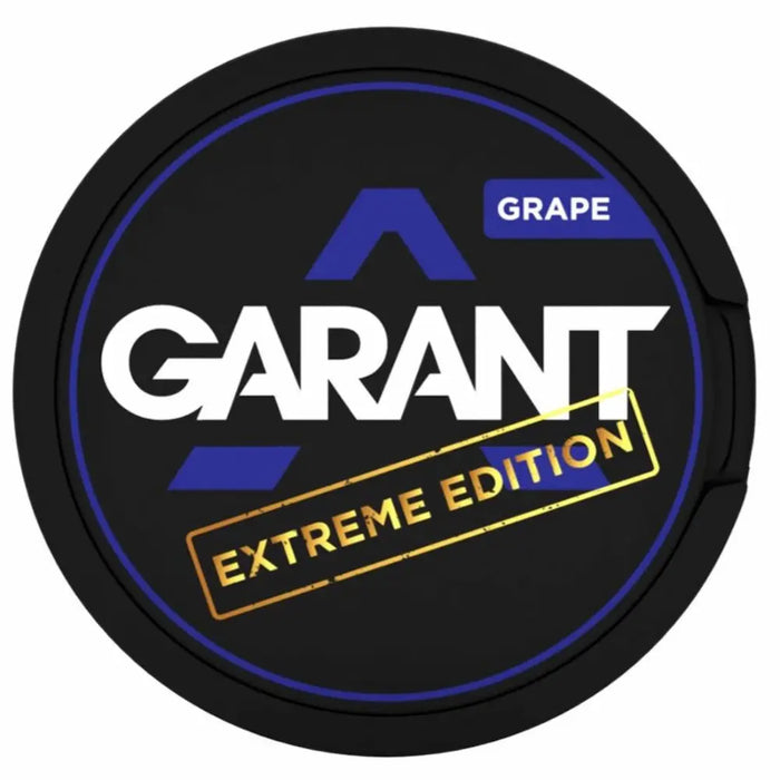 GARANT Grape 50mg nicotine pouches strong grape flavour UK
