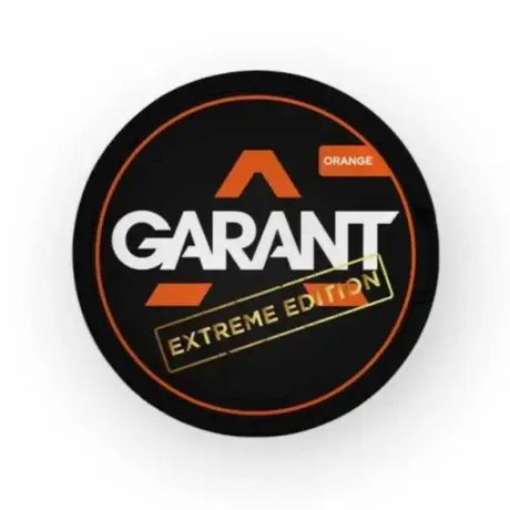 GARANT Orange 50mg nicotine pouches strong citrus flavour UK