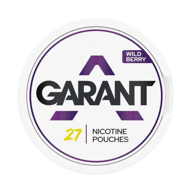 GARANT Wild Berry 5.5mg nicotine pouches mixed berry flavour UK