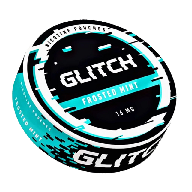 GLITCH Frosted Mint 16mg nicotine pouches