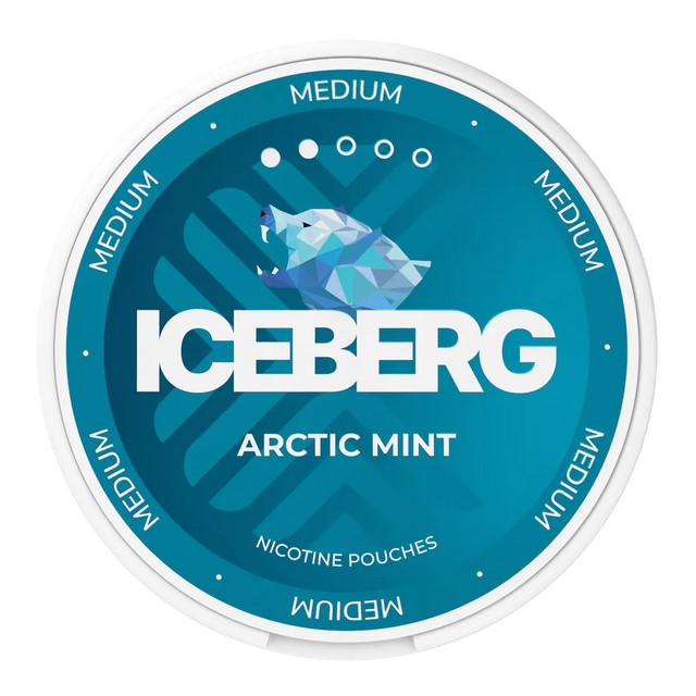 ICEBERG Arctic Mint 20mg nicotine pouches with cooling mint flavour