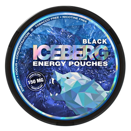 ICEBERG Black 150mg caffeine pouches