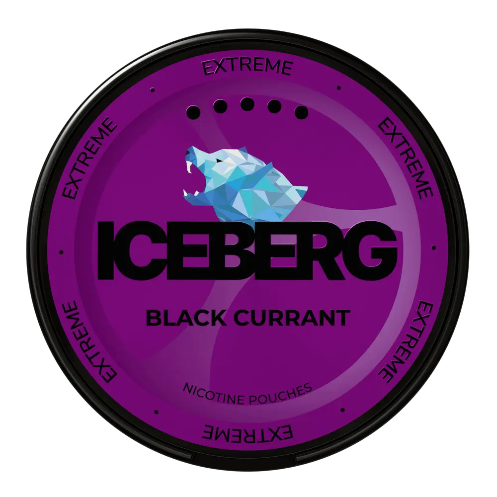 ICEBERG Black Currant 50mg nicotine pouches
