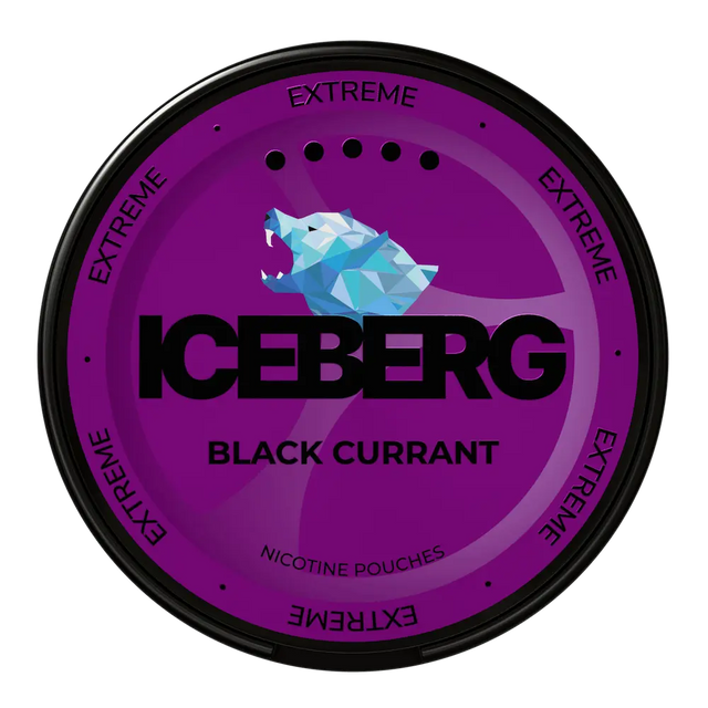 ICEBERG Black Currant 50mg nicotine pouches