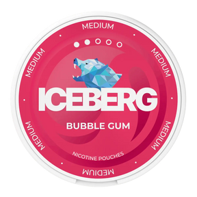 ICEBERG Bubble Gum 20mg nicotine pouches