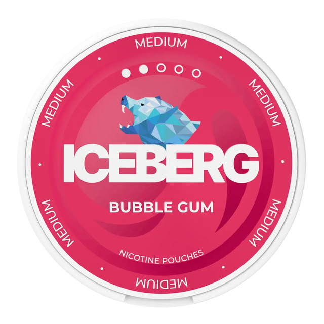 ICEBERG Bubble Gum 20mg nicotine pouches