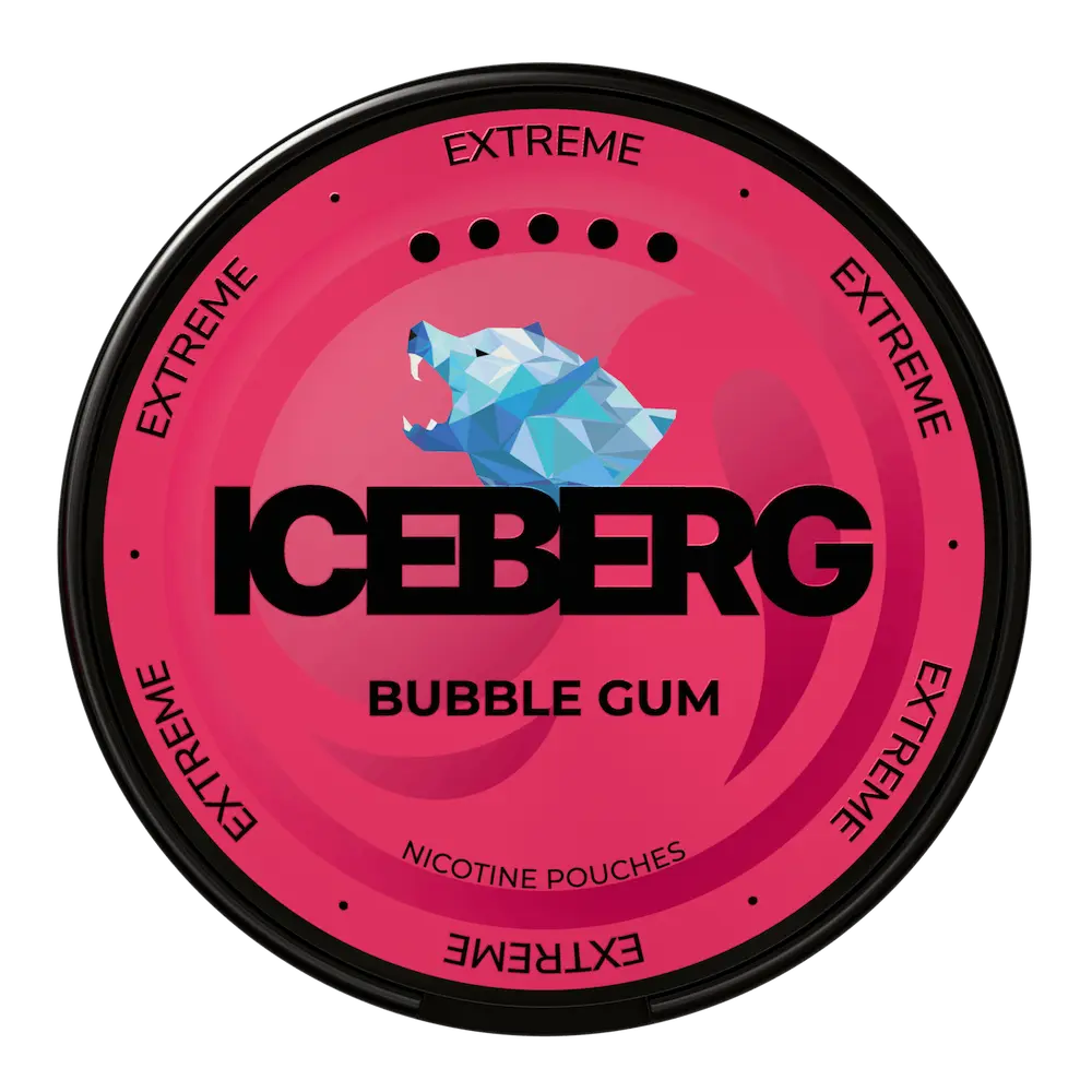 ICEBERG Bubble Gum 50mg nicotine pouches