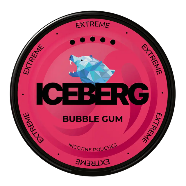 ICEBERG Bubble Gum 50mg nicotine pouches