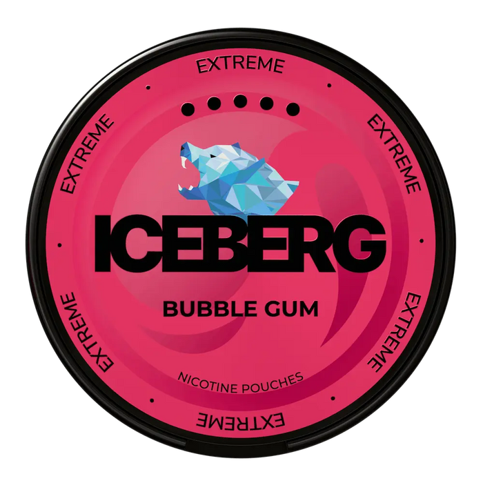 ICEBERG Bubble Gum 50mg nicotine pouches
