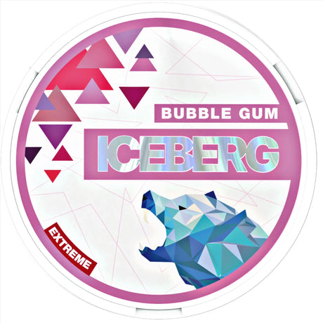 ICEBERG Bubblegum 50mg nicotine pouches