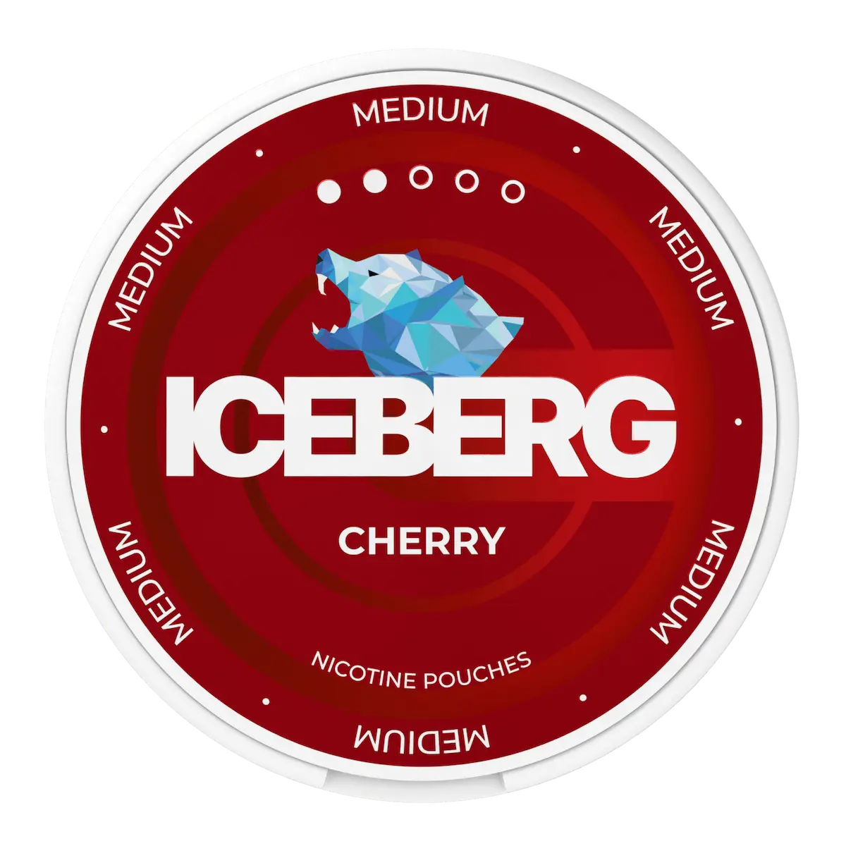 ICEBERG Cherry 20mg nicotine pouches