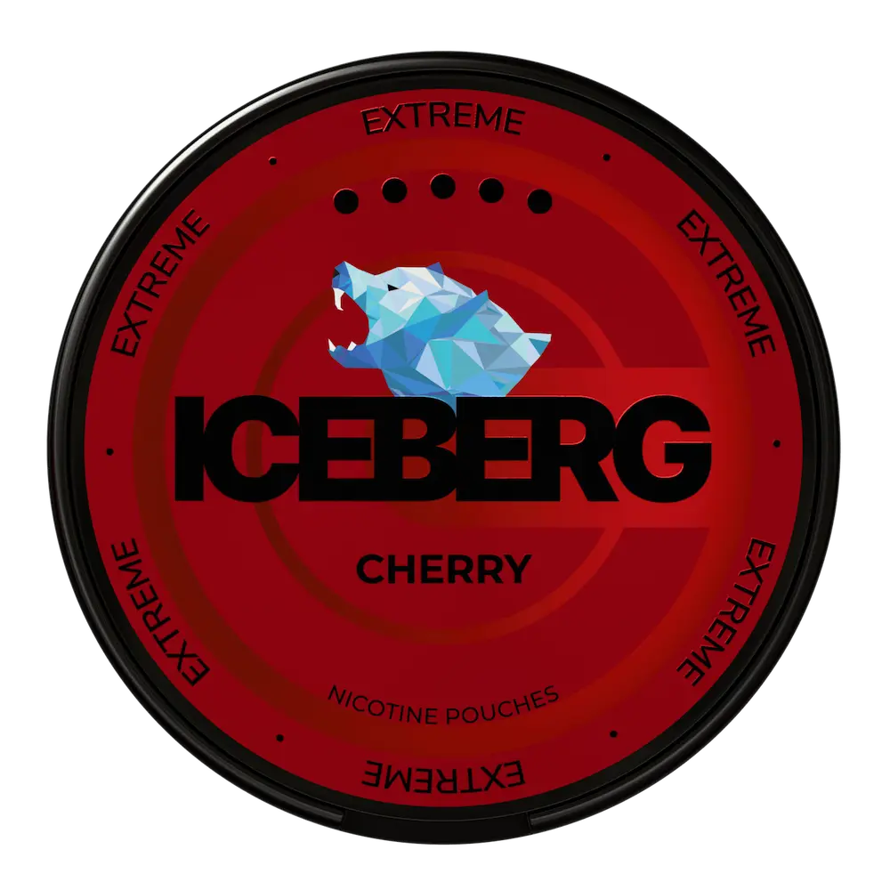 ICEBERG Cherry 50mg nicotine pouches