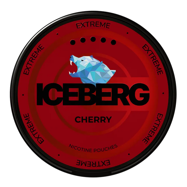 ICEBERG Cherry 50mg nicotine pouches