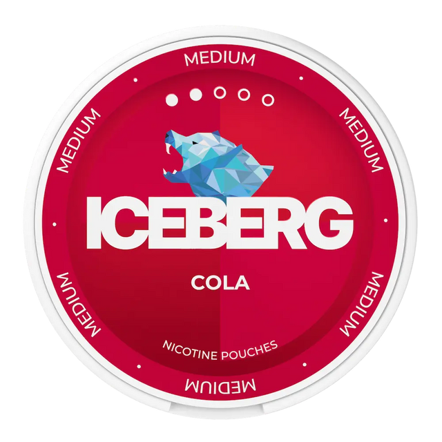 ICEBERG Cola 20mg nicotine pouches