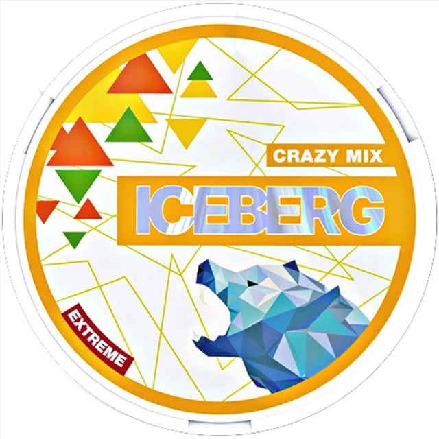 ICEBERG Crazy Mix 50mg nicotine pouches