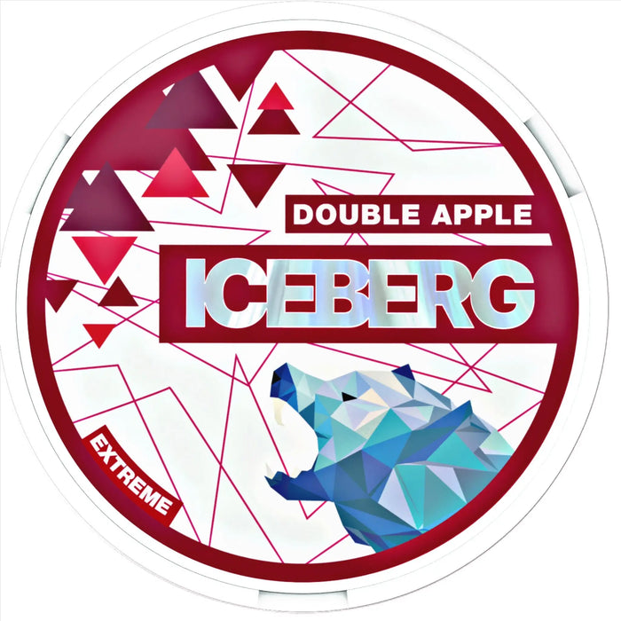 ICEBERG Double Apple 50mg nicotine pouches