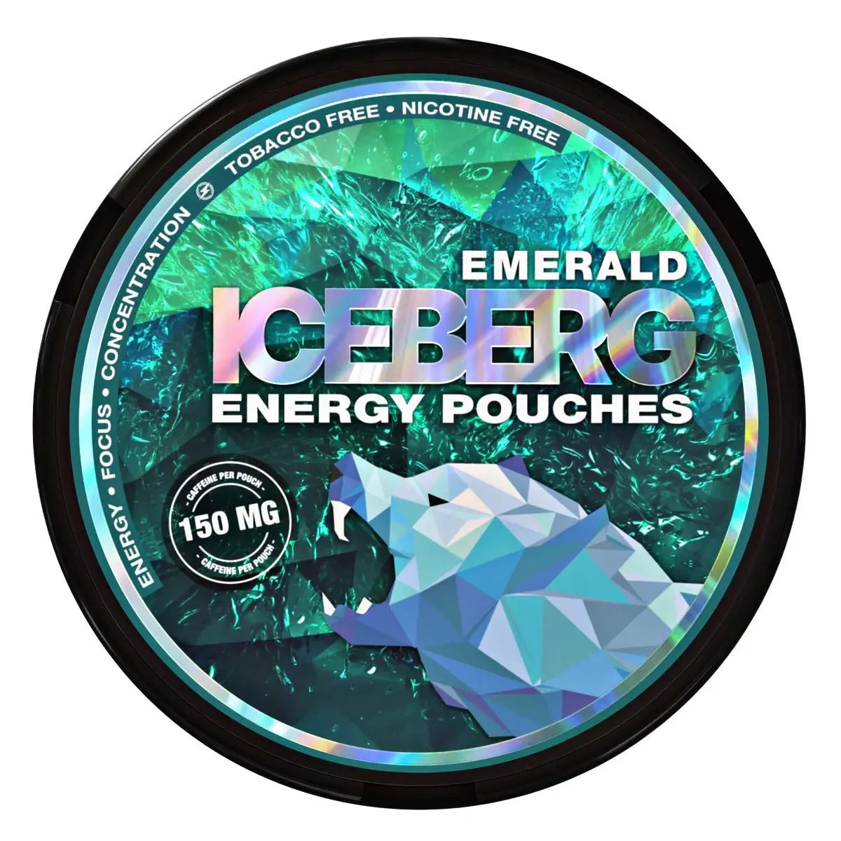 ICEBERG Emerald 150mg caffeine pouches