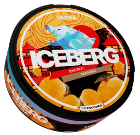 ICEBERG Energy Mango 50mg nicotine pouches