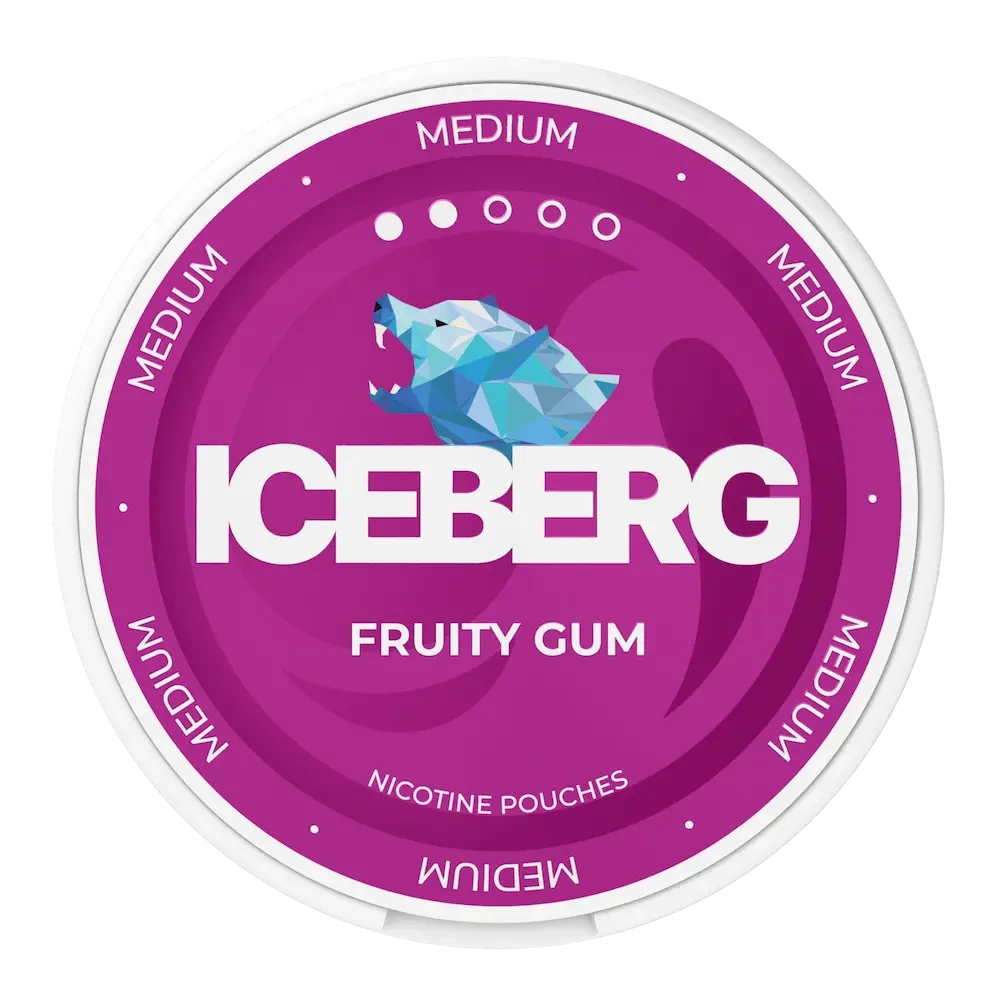 ICEBERG Fruity Gum 20mg nicotine pouches