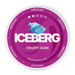 ICEBERG Fruity Gum 20mg nicotine pouches