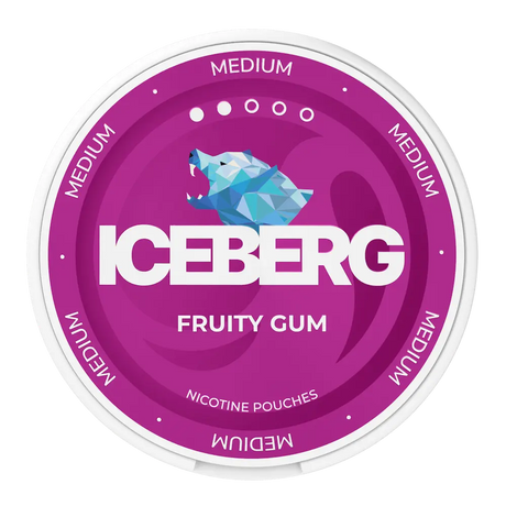 ICEBERG Fruity Gum 20mg nicotine pouches