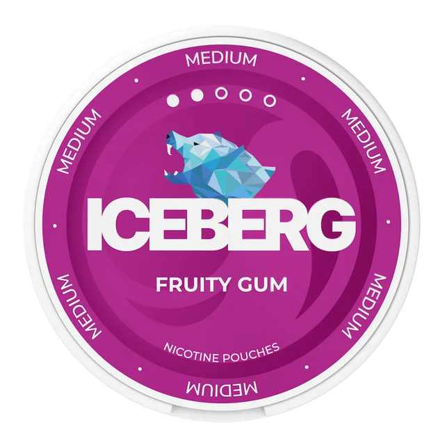 ICEBERG Fruity Gum 20mg nicotine pouches