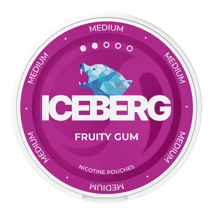 ICEBERG Fruity Gum 20mg nicotine pouches
