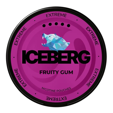 ICEBERG Fruity Gum 50mg nicotine pouches