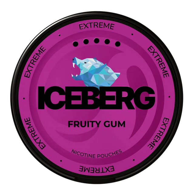 ICEBERG Fruity Gum 50mg nicotine pouches
