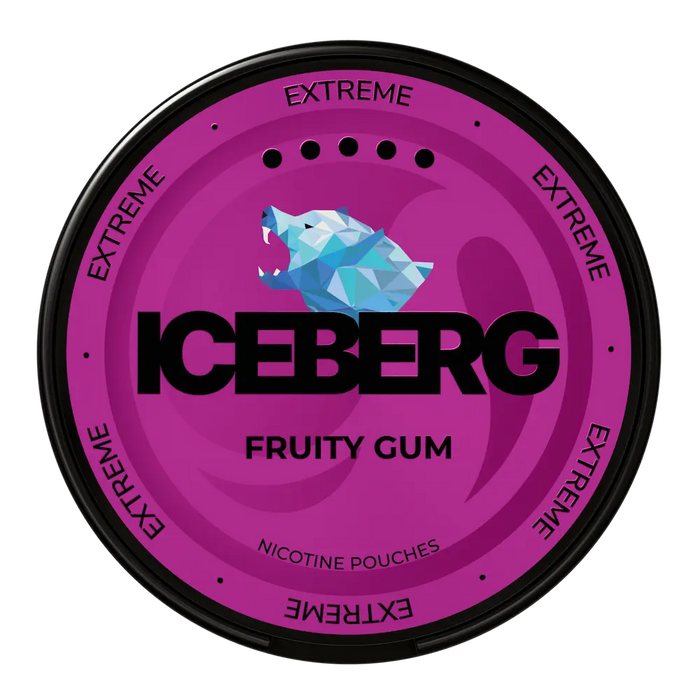 ICEBERG Fruity Gum 50mg nicotine pouches