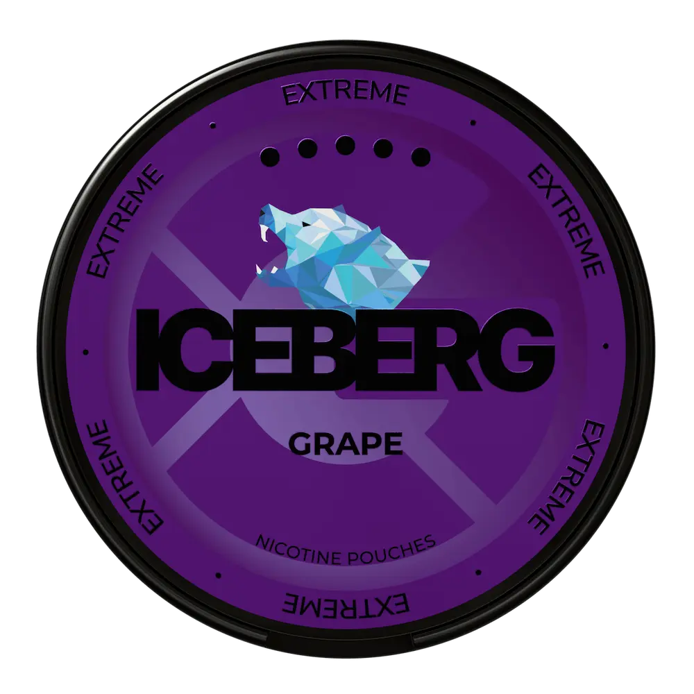 ICEBERG Grape 50mg nicotine pouches
