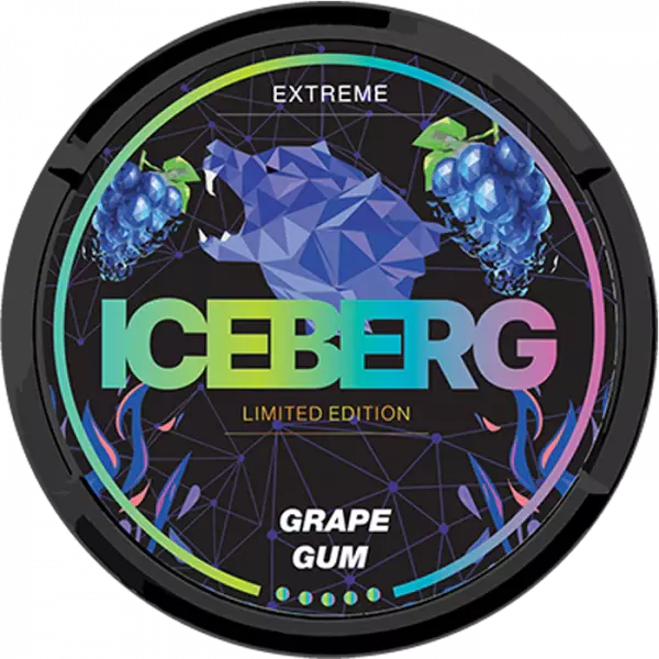 ICEBERG Grape Gum 130mg