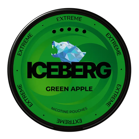 ICEBERG Green Apple 50mg nicotine pouches