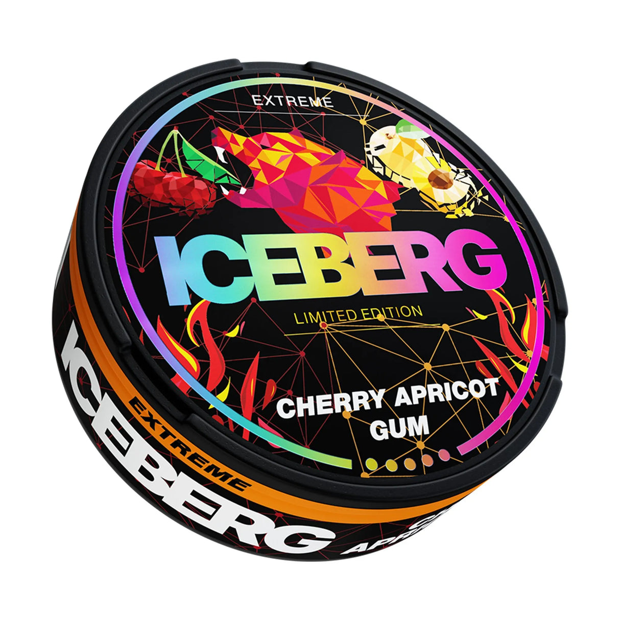 ICEBERG Cherry Apricot Gum 50mg