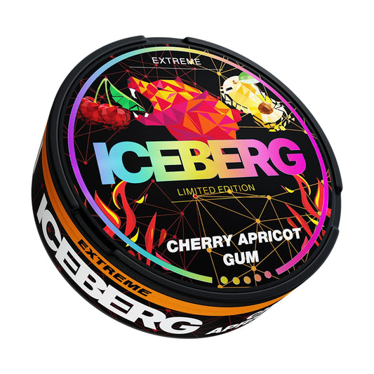 ICEBERG Cherry Apricot Gum 130mg