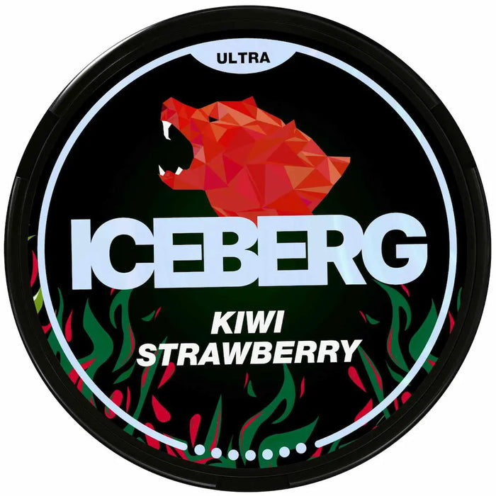 ICEBERG Kiwi Strawberry 70mg strong nicotine pouches