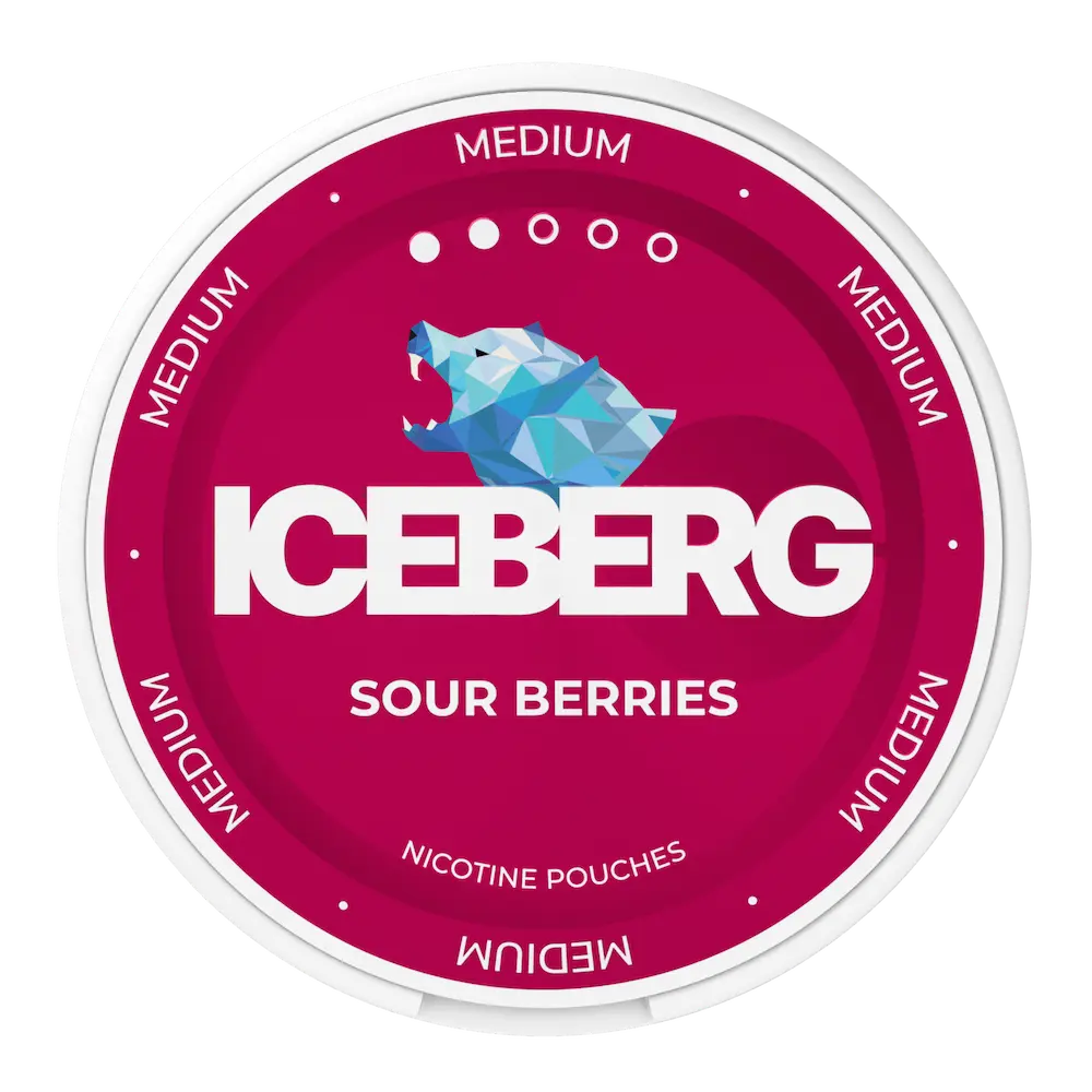 ICEBERG Sour Berries 20mg nicotine pouches