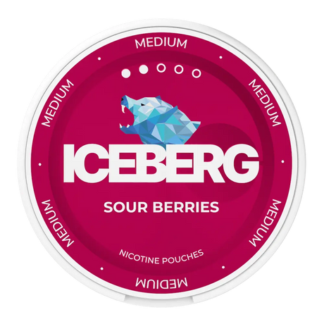 ICEBERG Sour Berries 20mg nicotine pouches