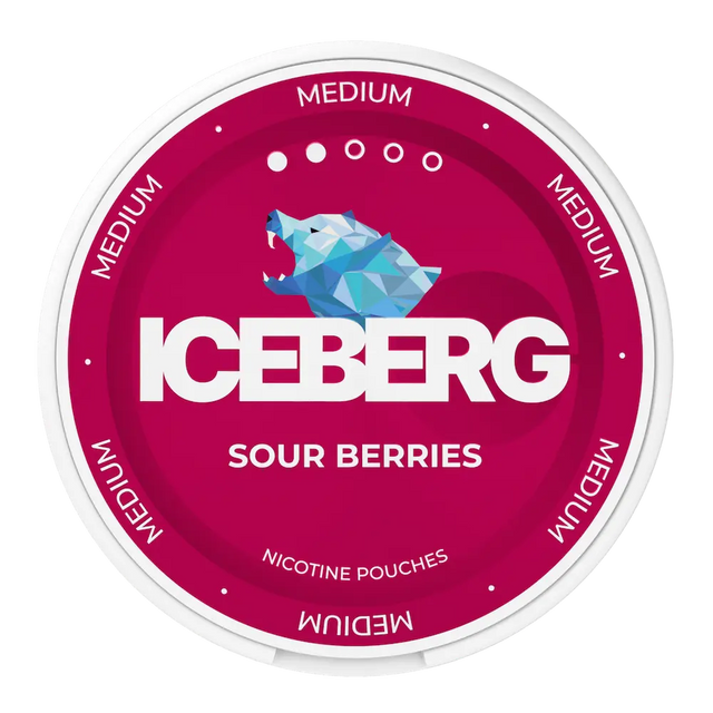 ICEBERG Sour Berries 20mg nicotine pouches