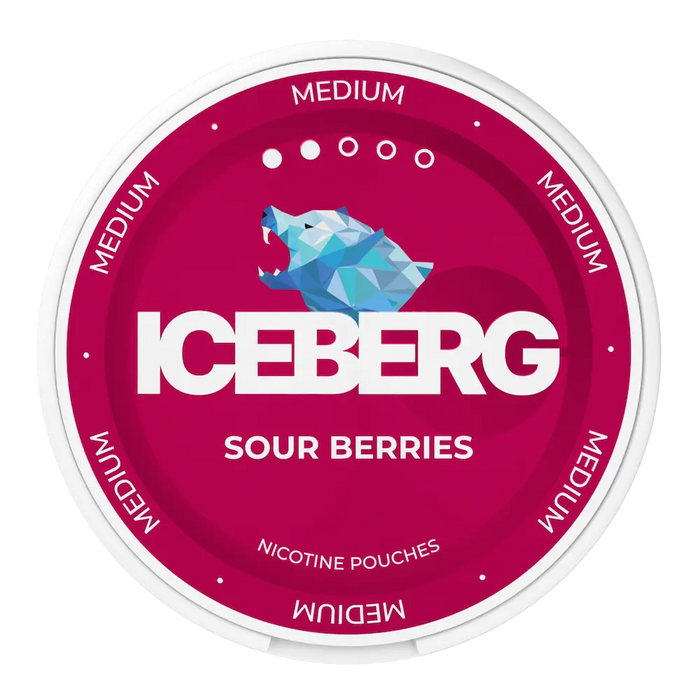ICEBERG Sour Berries 20mg nicotine pouches