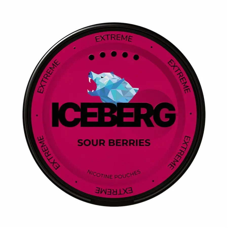 ICEBERG Sour Berries 50mg nicotine pouches