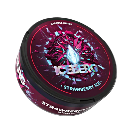 ICEBERG Strawberry Ice 50mg capsule nicotine pouches