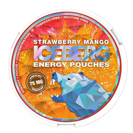 ICEBERG Strawberry Mango 75mg caffeine pouches